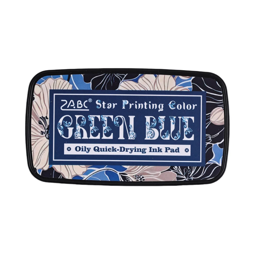 Vibrant Ink Pad for Stamps and Scrapbooking - Easy to Use School Accessory