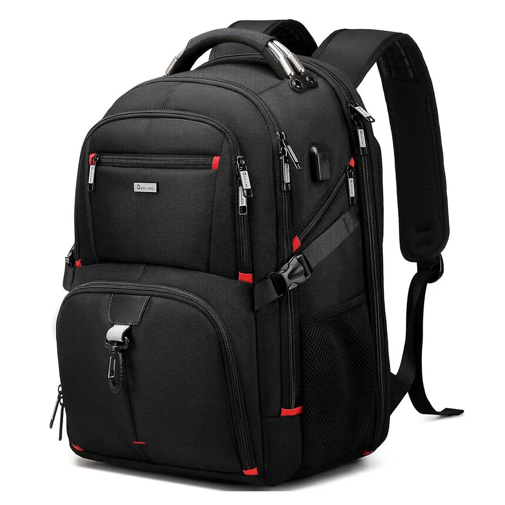 50L Man Travel Backpack Large Capacity Men and Women Business Trip Backpacks 15.6/17 Inch Laptop Bag Student School Backpack 1