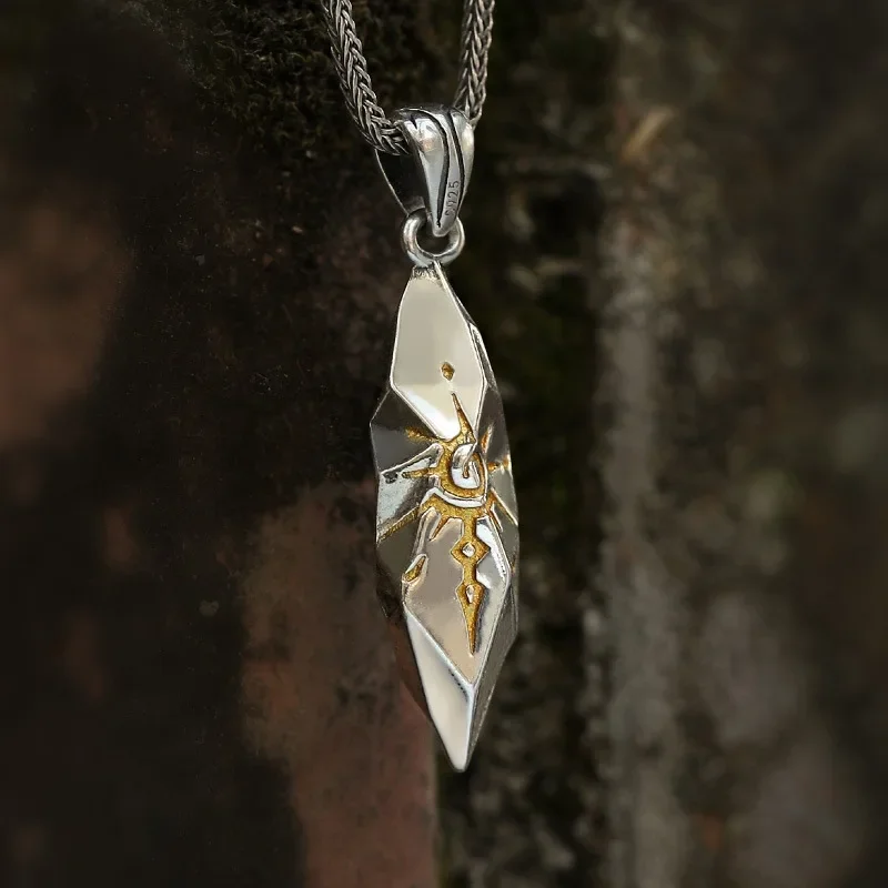 New Chiba "Wishing Stone" Collana Da Uomo Per Uomo Light Luxury Christmas Gift Meteorite High End Pendant For Men