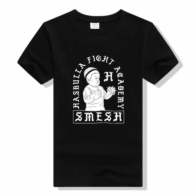 

Hasbulla Magomedov T Shirt Russia Blogger Hasbulla Fighting Meme Short Sleeve Tshirt Men summer T-shirts Funny Short sleeve Tees