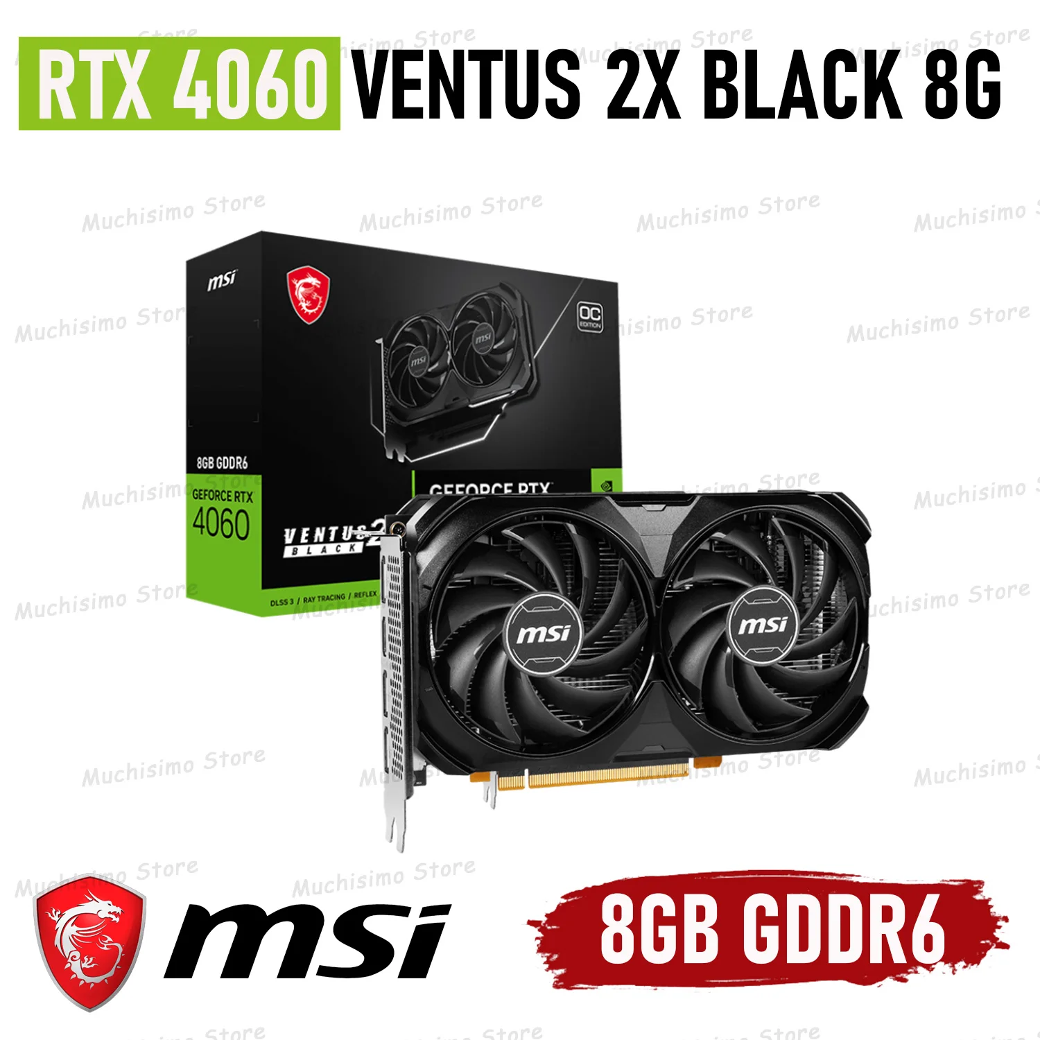未開封】MSI GeForce RTX 4060 かわゆい VENTUS 2X 8GB