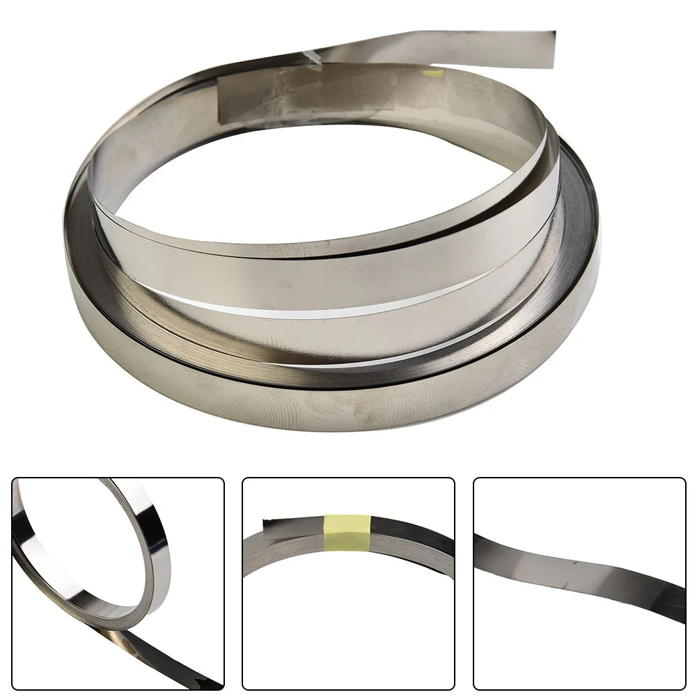 

1 Roll 10m Li-ion Battery Nickel Sheet Plate Nickel Plated Steel Belt Strip Connector Spot Welding Machine Battery Welders