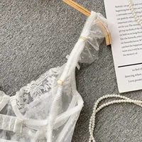 Français Chic Sexy femme sans manches maigre dos nu femme Corset Camis dentelle pure Spaghetti sangle Hotsweet débardeurs livraison directe 6
