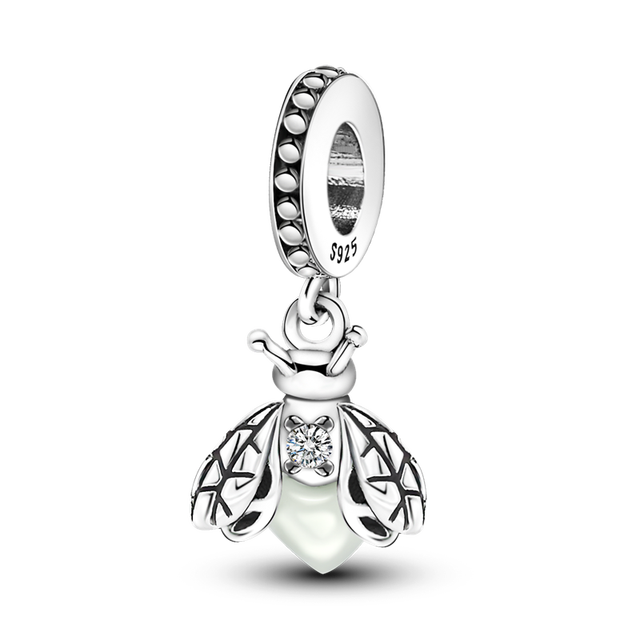 Sterling Silver New charm Fit Original Pandora charm bead Pendant trunk Charm Bracelet Necklace Trinket Diy Women Jewelry