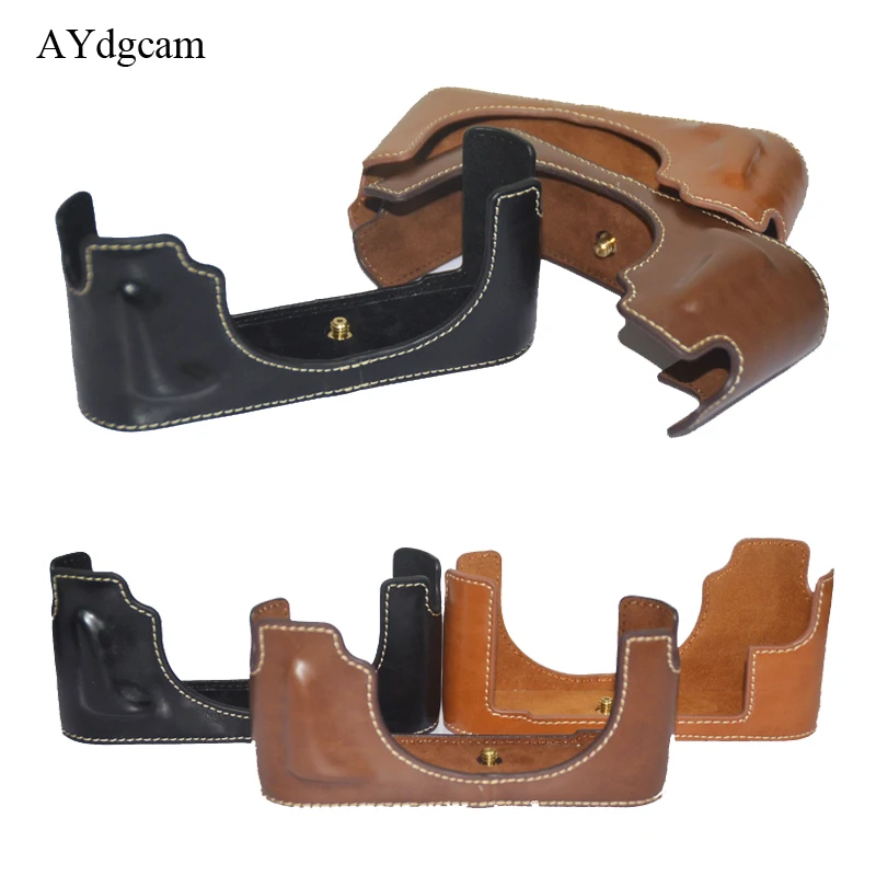 Custodia Per Fotocamera In Pelle Pu Mezza Carrozzeria Per Leica M10 M10P M10R