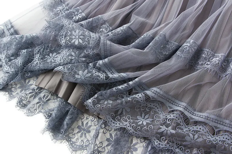 ѱ  ̽  Tulle  ĿƮ      㸮 ̽ a  Pleated ̵ ĿƮ 