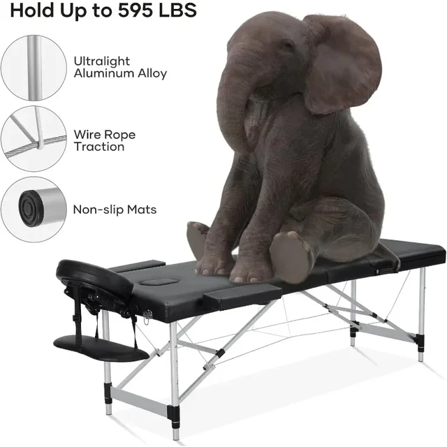 Careboda 휴대용 마사지 테이블: 편안함, 내구성, 휴대성의 완벽한 조화