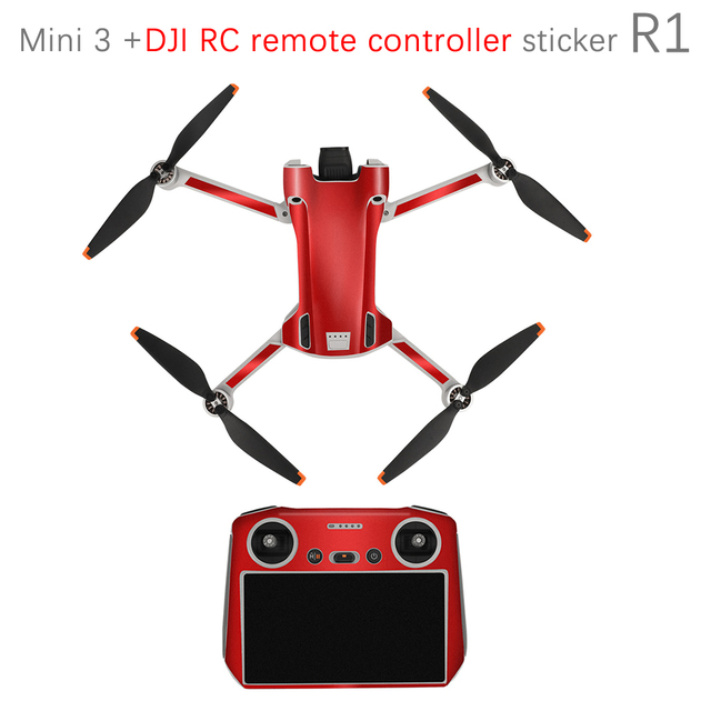 Stickers for DJI Mini 3 Pro Skin Scratch Resistant Waterproof for DJI RC Remote Control Sticker Accessories