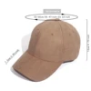 Fashion Suede Snapback Baseball Cap New Gorras Wear zone Trucker cap Autum Hip Hop Flat Dad Hat Casquette Bone cap Men Women 4