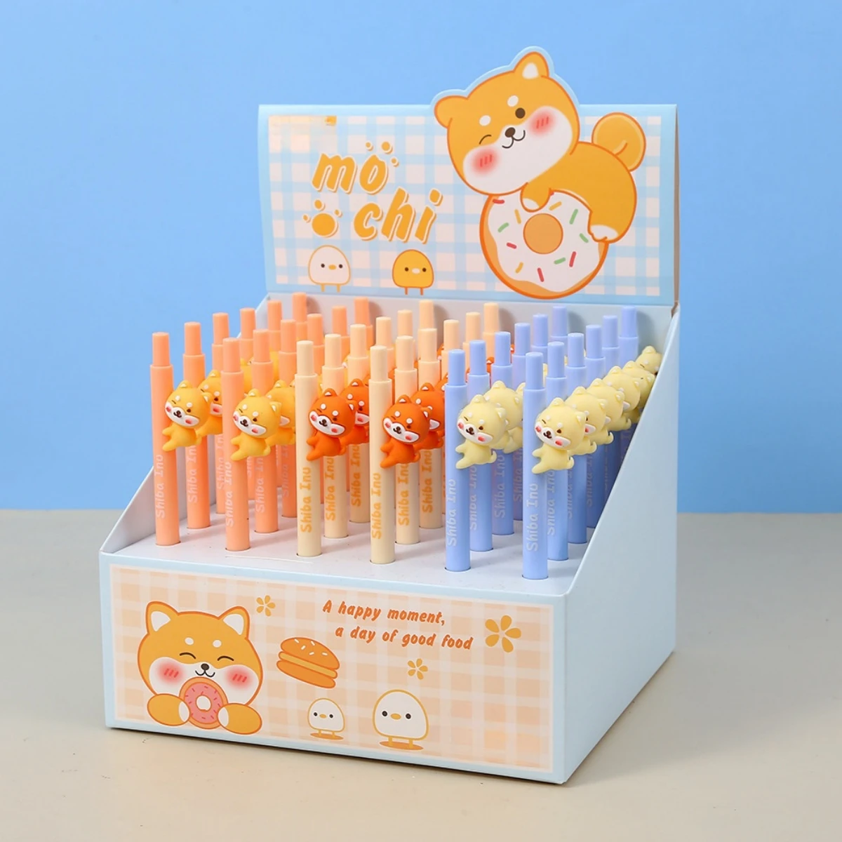 3 pcs/pack 0.5mm Cute Shiba Mechanical Pencil Kawaii Pencil School Stationery Supplies Gift Cartoon Students Prize 4