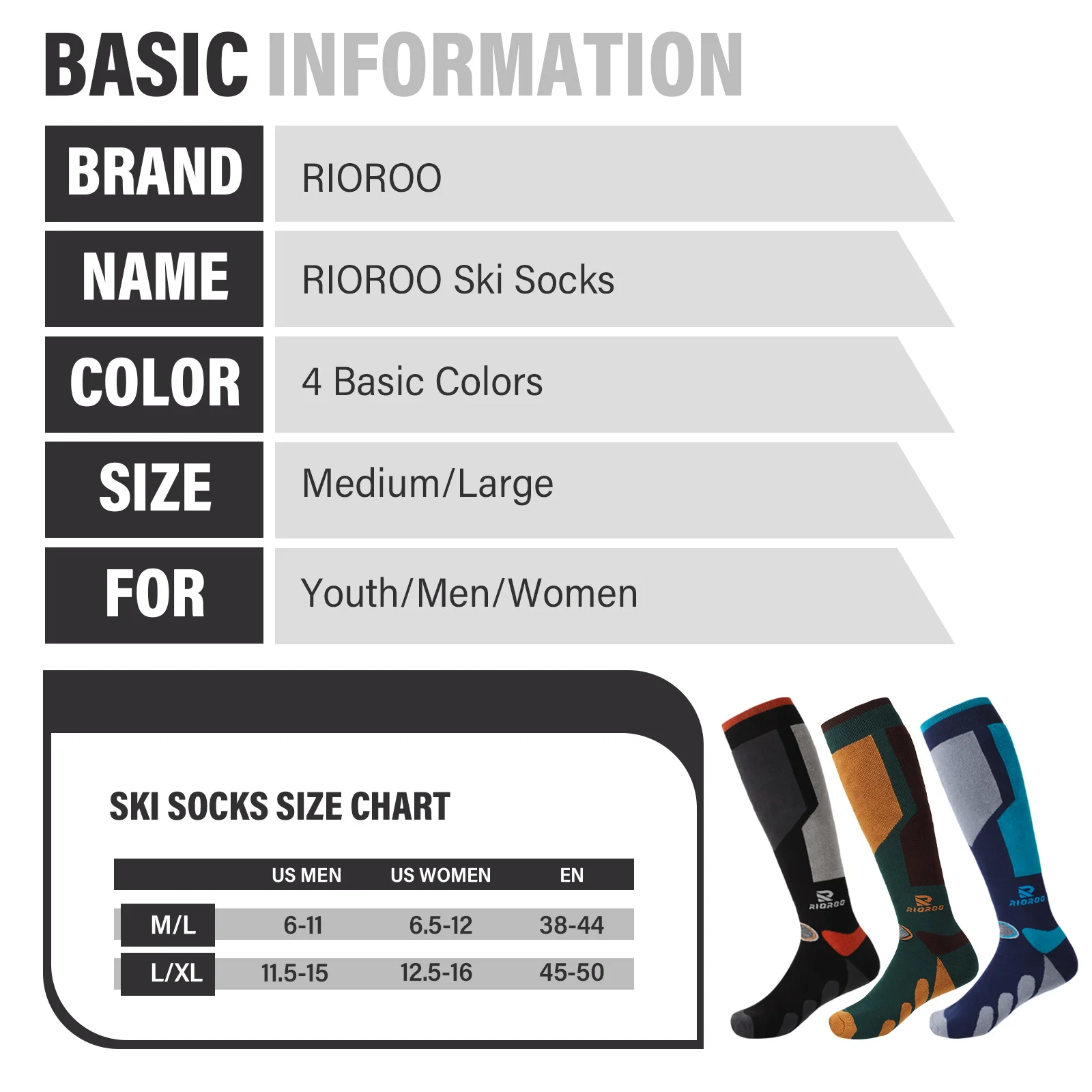 Findway Thermal Winter Cotton Men Women Ski Socks Children Sports Socks Snowboarding Cycling Adult Skiing Thicker Leg Warm