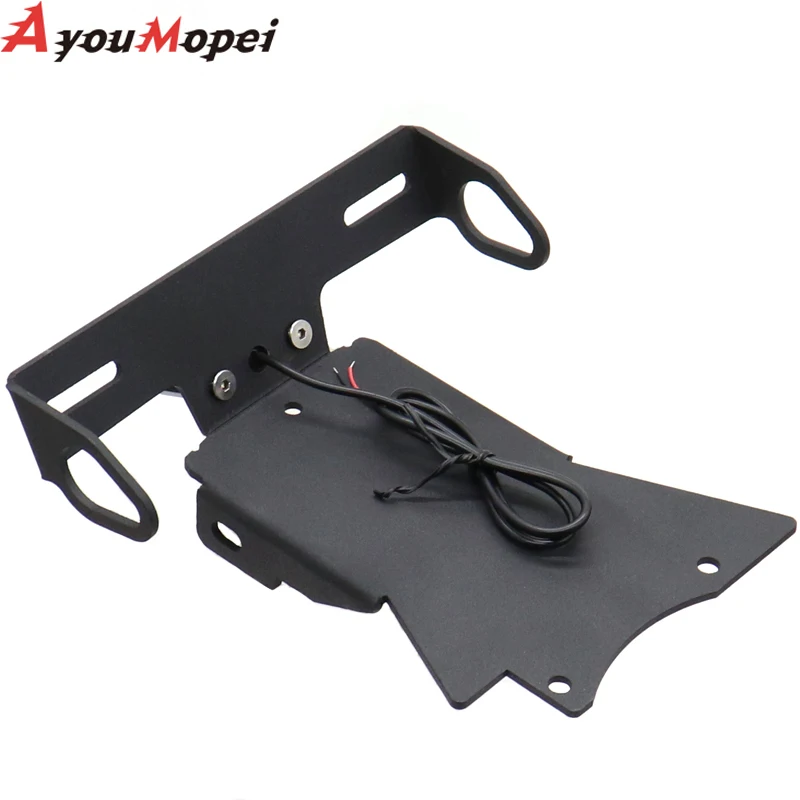 Motorcycle License Plate Holder YAMAHA FZ6 FZ6N FZ6S 2004-2010