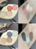 Girlcult Gold Series Eyeshadow 4-color Chameleon Shimmer Glow Pearlescence Silky Smooth Matte Explosive Flash Color Daily Makeup 5
