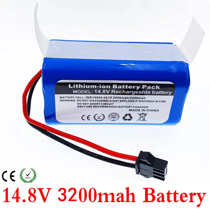 

Suitable For Xiaomi Robot N9S, Sweeper, Vacuum Cleaner, 14.8V 3200mah Lithium Battery Pack