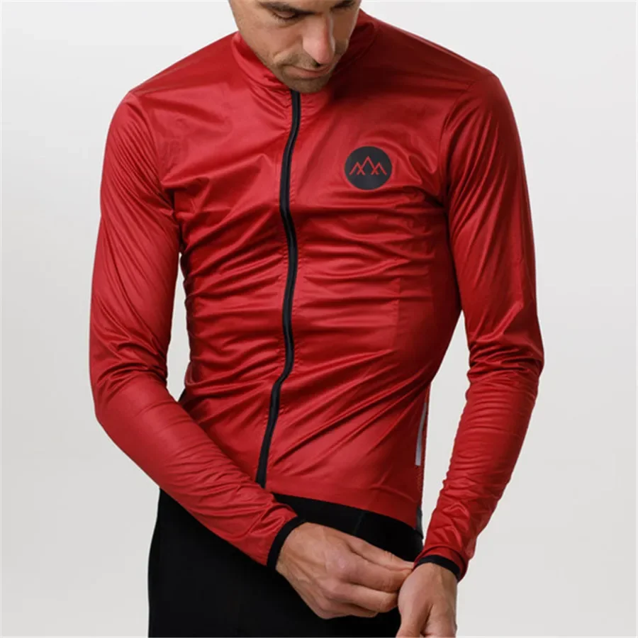 Cycling Jacket Candidates riding long-sleeved windproof and rainproof shirt men's jacket bike mtb uci jersey Sport Top cycling windproof vest cycling clothes