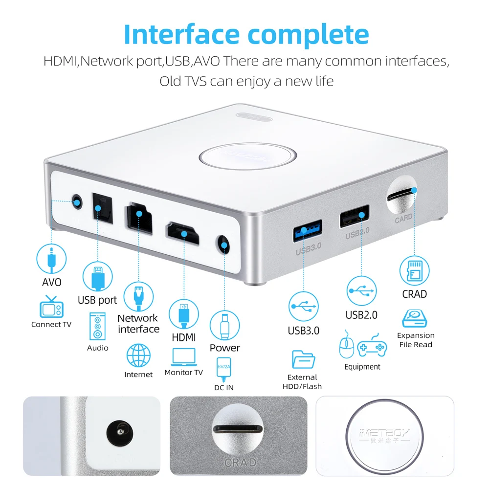 その他 TVBOX Z7 OEM Smart TV BOX - Android 10.0, 4K, 2.4&5G Wifi