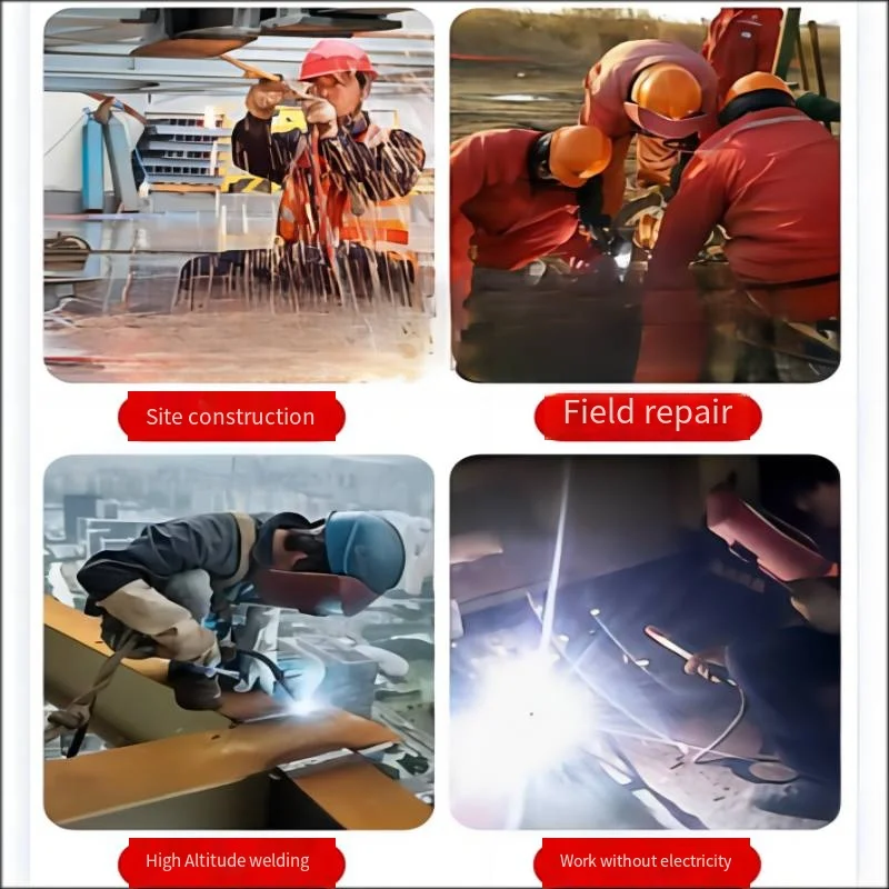 Dual Use Gasoline Generator With Electric Welding Integrated DC220V Outdoor Portable Welding Machine Welding Equipment  441 5