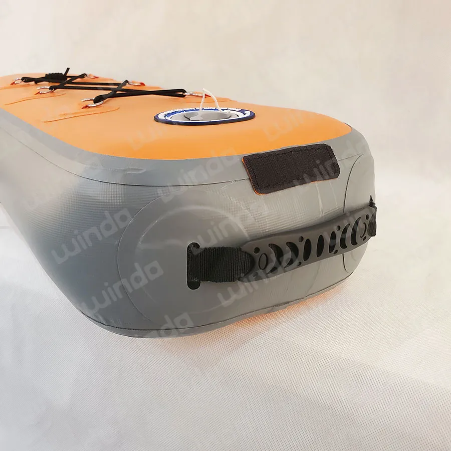 Drop Stitch 90x30x15cm Orange Color Inflatable Buoy Dive Spearfishing Float