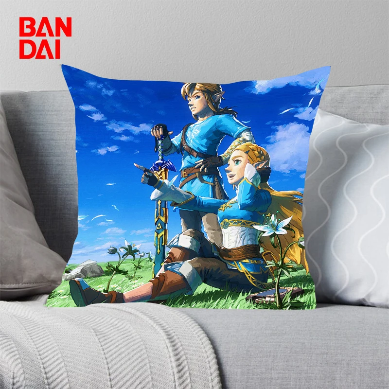 

45x45cm Pillow Hugs Child Pillowcase Cases Bed Covers Decorative The Legend of Zelda Pillows Sofa Throw Pillowcases Cover Sleep