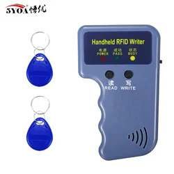 Enhanced RFID Card Writer & Access Control System with Rewritable Keyfobs (N - IDW01 2Blue Key)