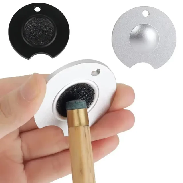 Premium Aluminum Cue Tip Shaper - Lightweight Portable Tool for Sanded Tips, Wear-Resistant Billiard Accessories 1