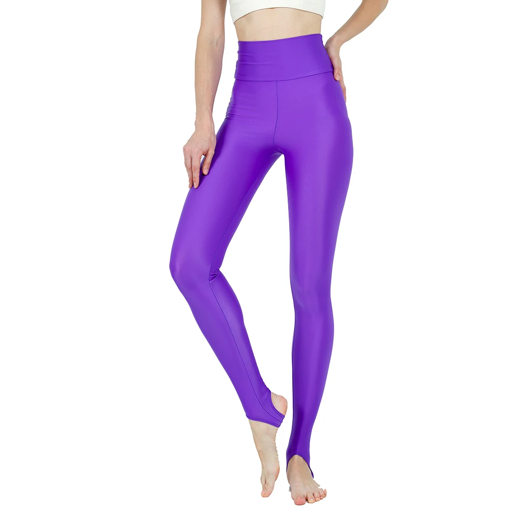 Women leggings leisure stirrup skinny plus size spandex elastic fitness workout pants