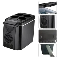Mini réfrigérateur électrique pour voiture, 6L, 12V, glacière, congélateur, chauffage indispensable du véhicule, formateur électronique 1