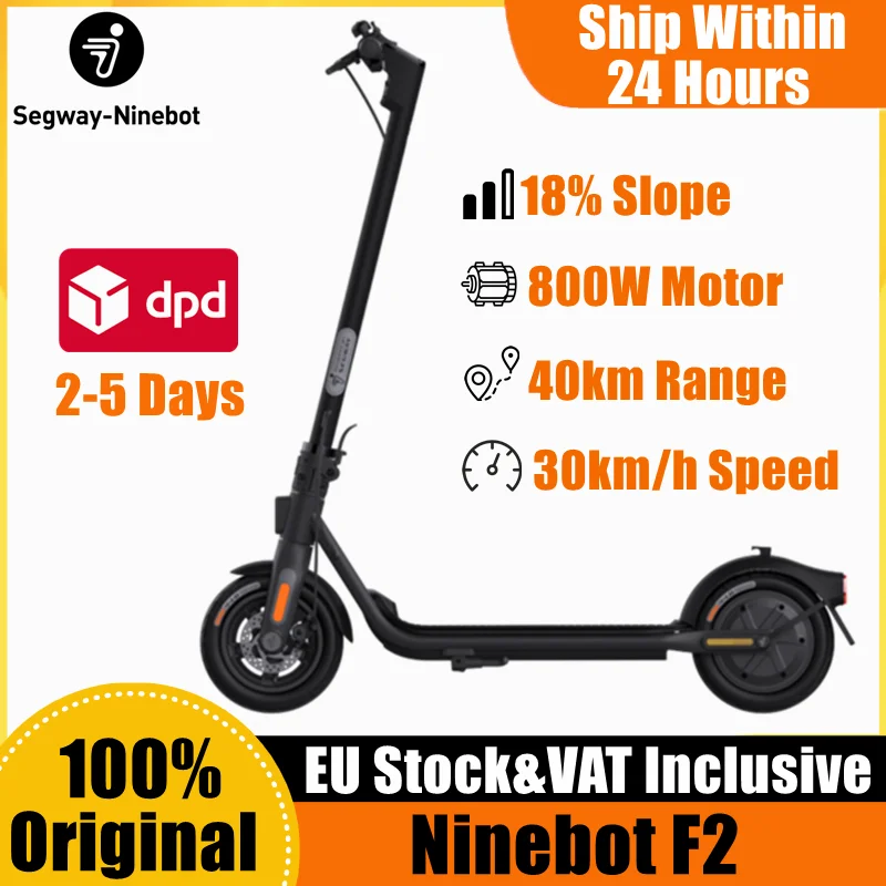 Ninebot F2 E trottinette électrique avec autonomie de 40 km