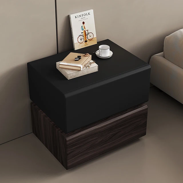 Glam Minimalist Style Nightstand – Mesita de Noche Design Glam Minimalist Style Nightstand – Mesita de Noche Design