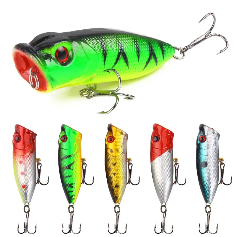 

6.5cm 12g Artificial Minnow Shrimp Lure Fishing Hard Fake Fish Baits Spinning Wobbler Vinyl Top Water Carp