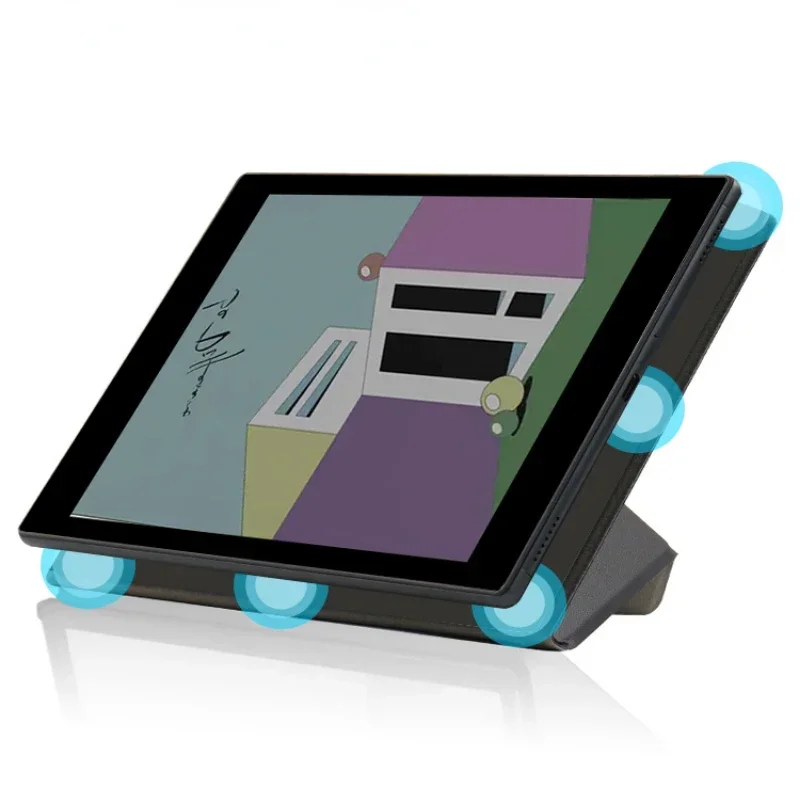 Smart Auto Wake/Sleep Multi-Folding Stand Cover with Magnetic Closure
