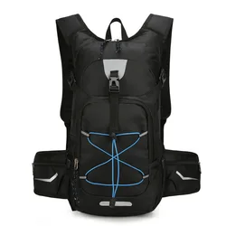 Hydration Backpack for Outdoor Adventures - Lightweight, Durable, and Versatile for Hiking, Camping, and Travel (Black)