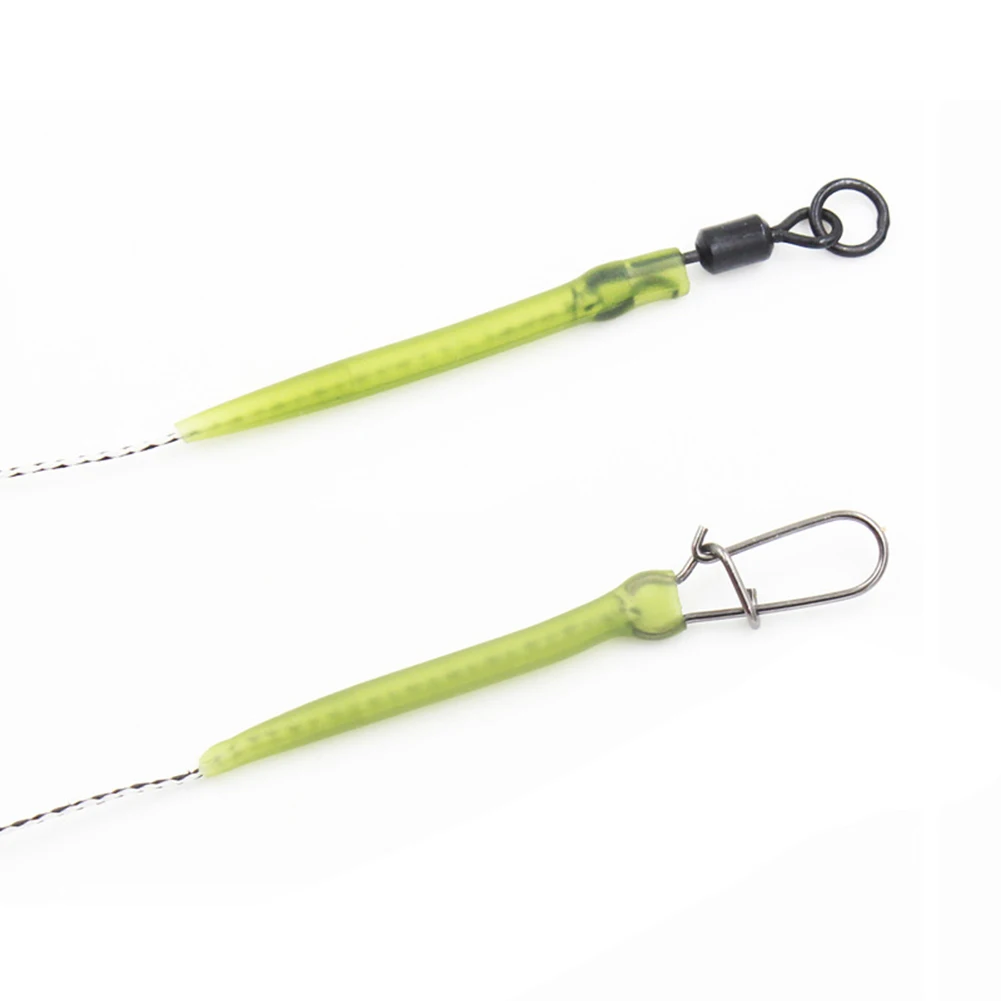 Carp Fishing Anti Tangle Sleeves Connect Helicopter Rig Rubber Tip Tube Hook 30x fishing hook tube fishing hook fishing accessories fishing tools fishing tool fishing tackle
