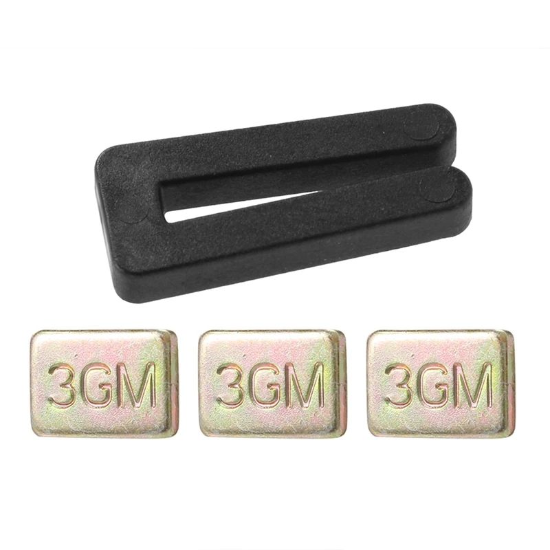 Fan Balance Clips, auto-adesivo, 3g Peso, 40pcs, 10pcs