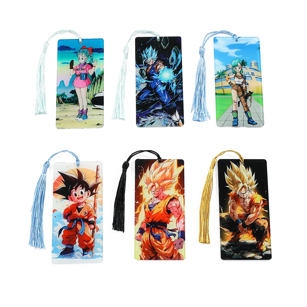 Dragon Ball Acrylic Bookmark Collectibles for anime enthusiasts reading markers for book lovers