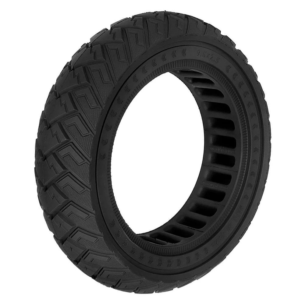 

Optimize Your Scooter's Ride Comfort with 9 5 inch OffRoad Solid TIre for NIU KQI3 Electric Scooter Quality Rubber Material