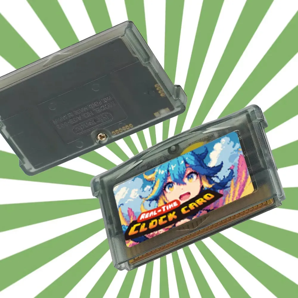 Rewritable 32MB 1Mbit Flash For NDS/NDSL/GBM/GBA RTC Solar Cart