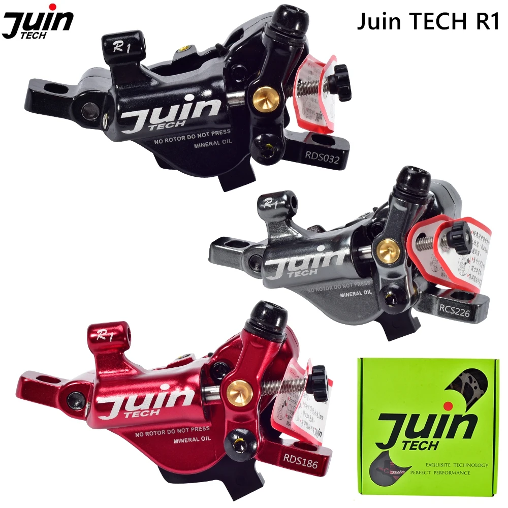 Juin Tech R1 Road Bike Hybrid Hydraulic Disc Brake Caliper Set Dual