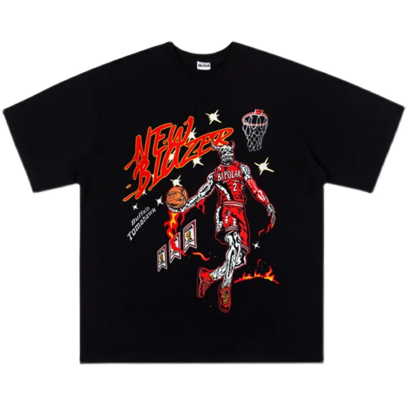 Рисунок 3 - Футболка мужская с принтом скелета и баскетбола