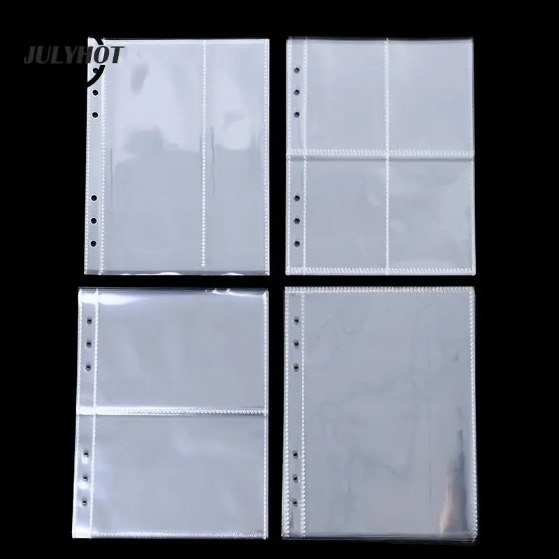 10pcs Game Cards Book Sleeve Holder Binders Albums Standard Transparent