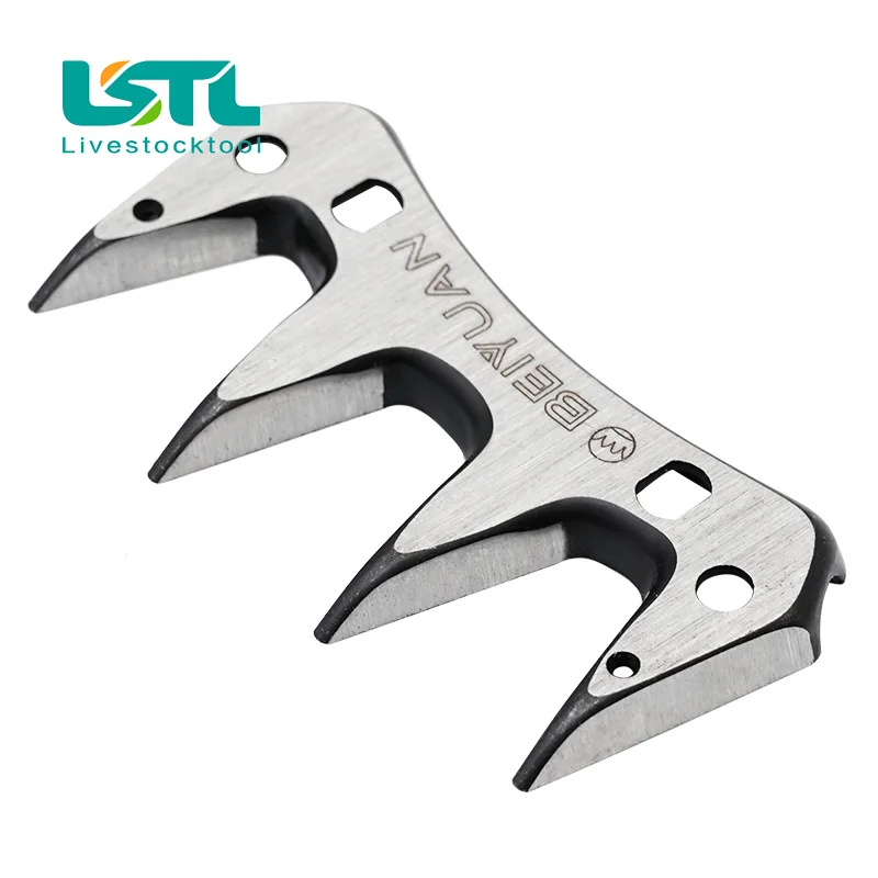 4 Tooth Durable Sheep Goats Comb Shearing Clipper Straight Curved Blade Alternative For sheep Clipper Shears Scissors Part 5