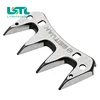 4 Tooth Durable Sheep Goats Comb Shearing Clipper Straight Curved Blade Alternative For sheep Clipper Shears Scissors Part 5