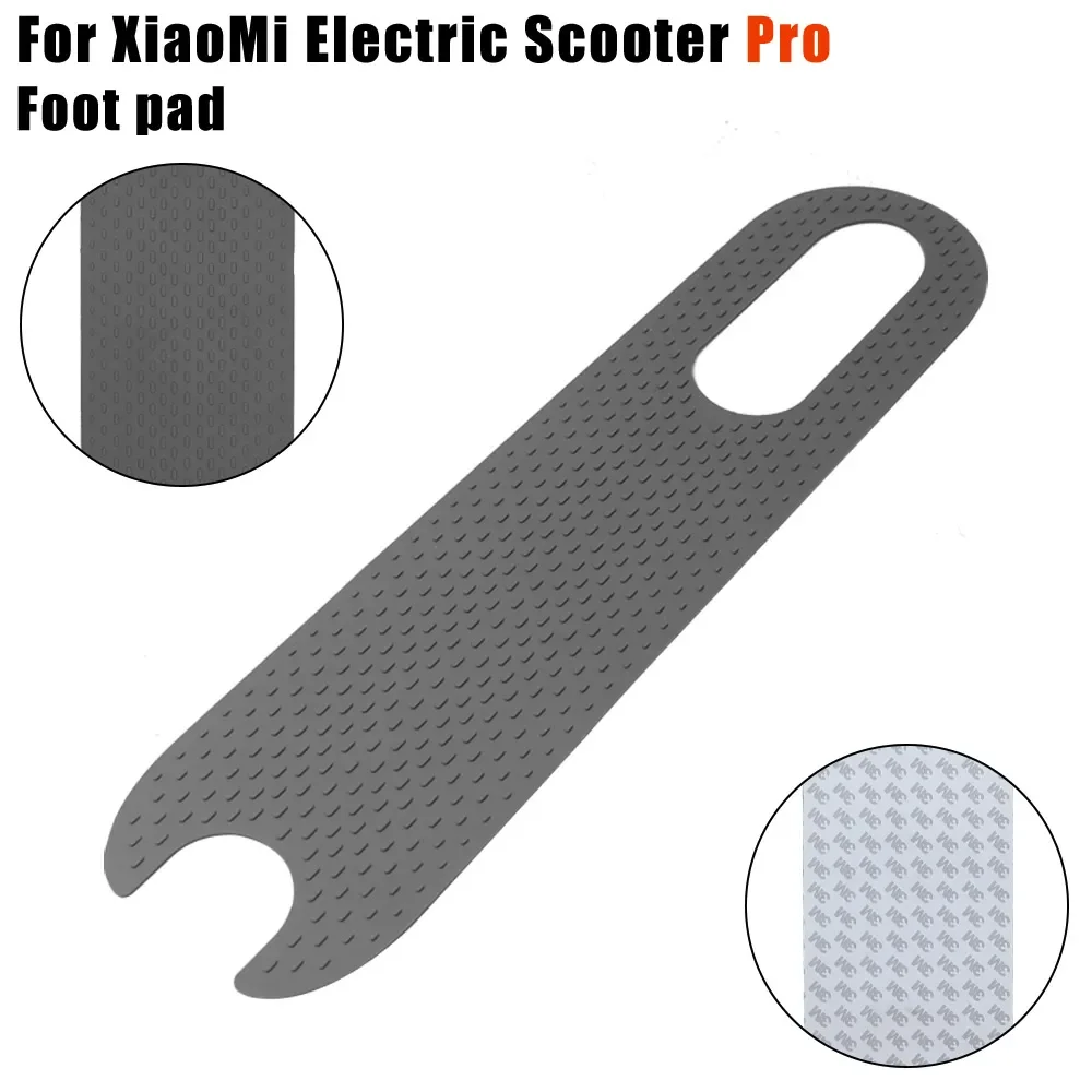Silicone Foot Pad Mat for Xiaomi M365 Pro Electric Scooter Adhesive Anti-Skid Cover Pad Deck Rubber Pedal Replace Accessories
