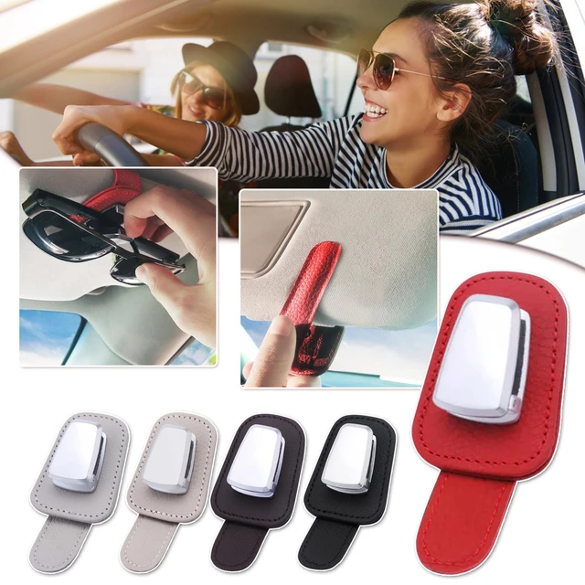 Pince Porte Lunette Pare soleil Voiture Porte ticket