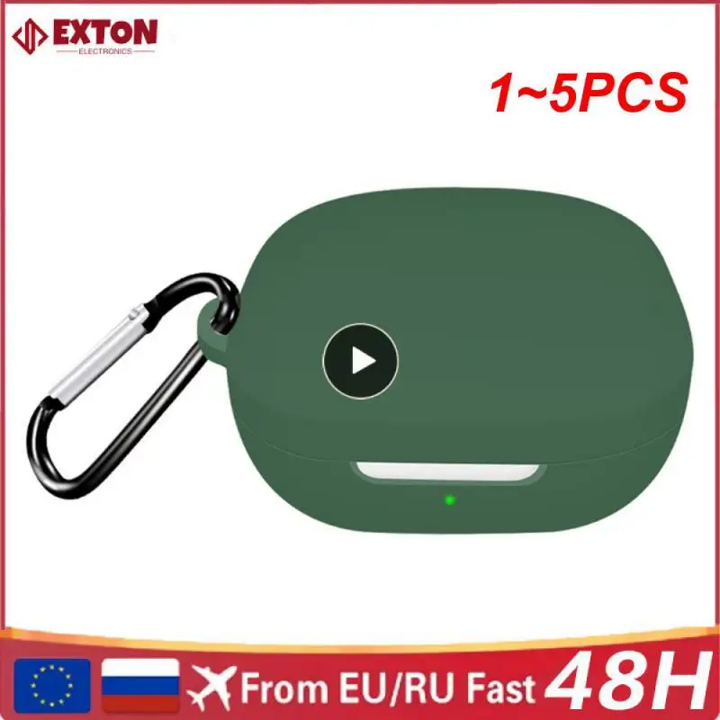 

Пыленепроницаемый Чехол для T13, чехол для телефона, силиконовый мягкий защитный чехол для телефона, для наушников-вкладышей T13, с крючком, 1 ~ 5 шт.