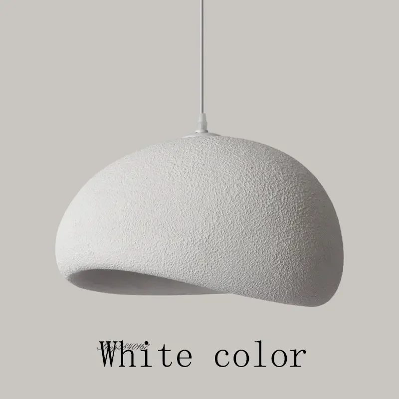 Modern Designer Wabi Pendant Lights Creative Resin Chandeliers for Dining Room Restaurant Home Decor E27 Lamp Loft Suspension