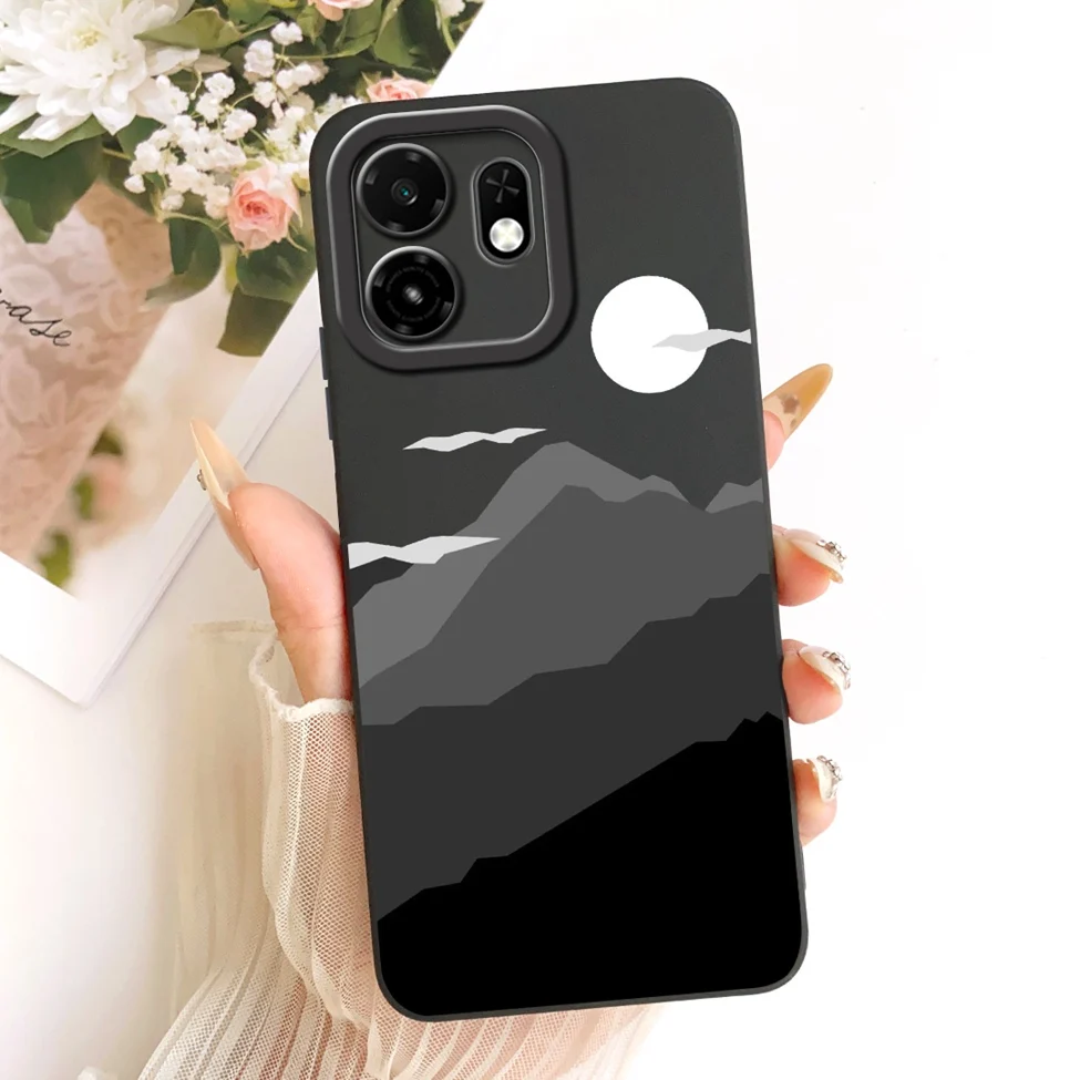 Luxury Floral Phone Case - Fashionable Silicone Cover with Cute Painted Design