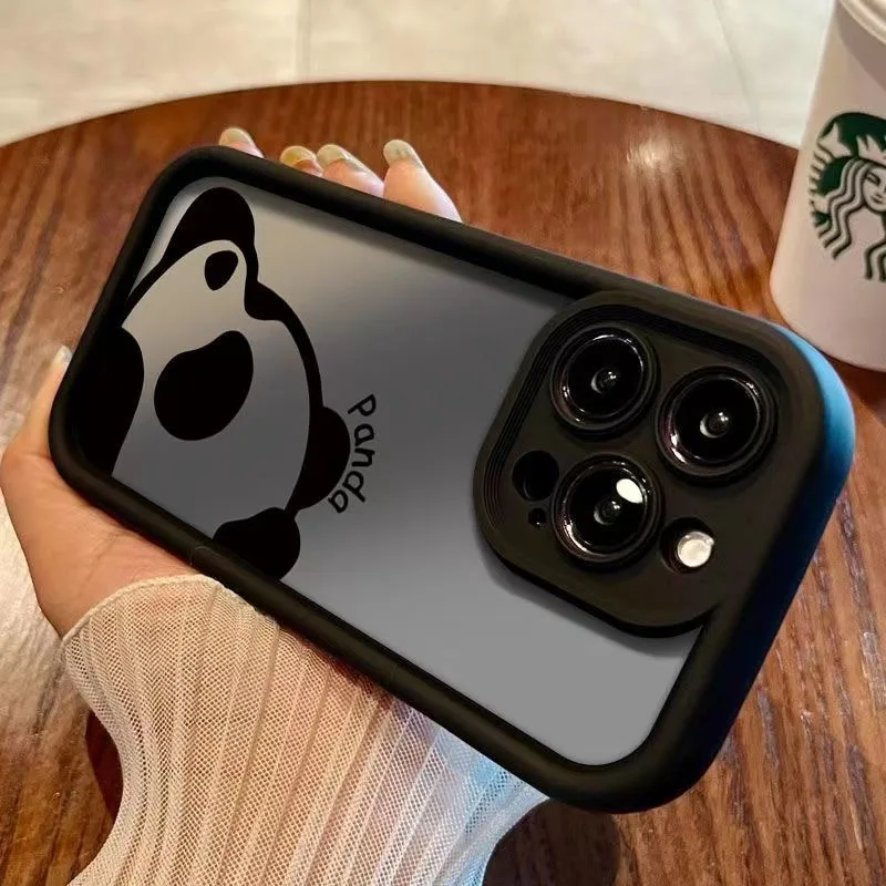 Lazy Panda Plain Multistep TPU Soft Phone Case