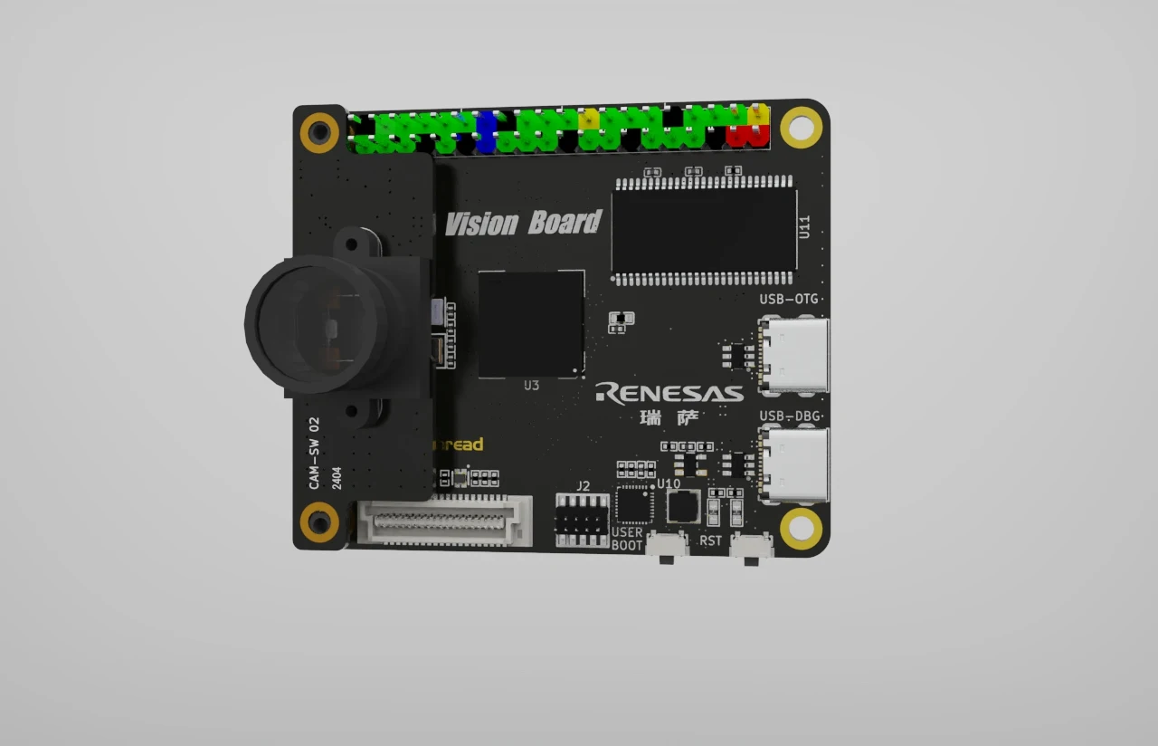 Vision Board Development Kit, Renesas RA8 Cortex-M85 480MHz