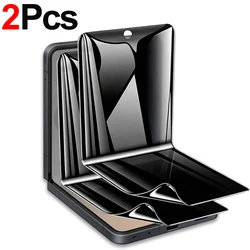 Privacy Screen Protector - Anti - Spy Flexible TPU Hydrogel Film for Foldable Phones (1/2/4 Pack Options) - Inner and Outer Coverage (2Pcs Inner Film)